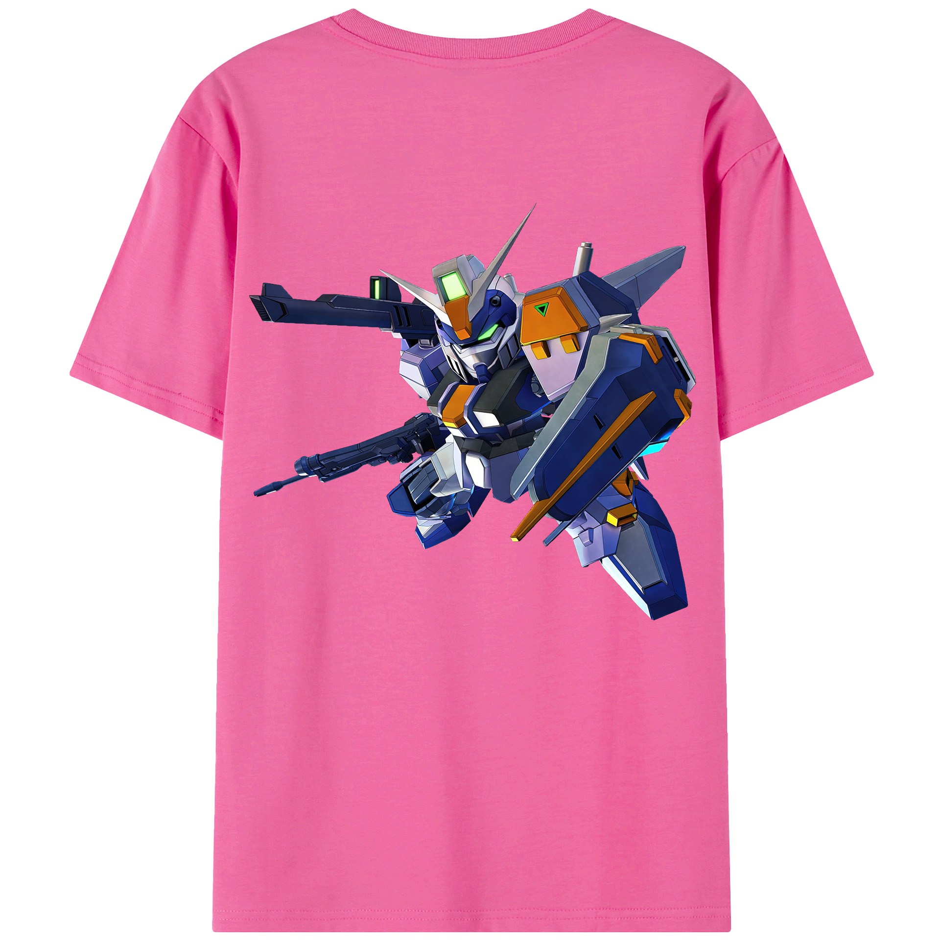 （画像用） 機動戦士ガンダム Mobile Suit Gundam レディース半袖Tシャツ(バックプリント)